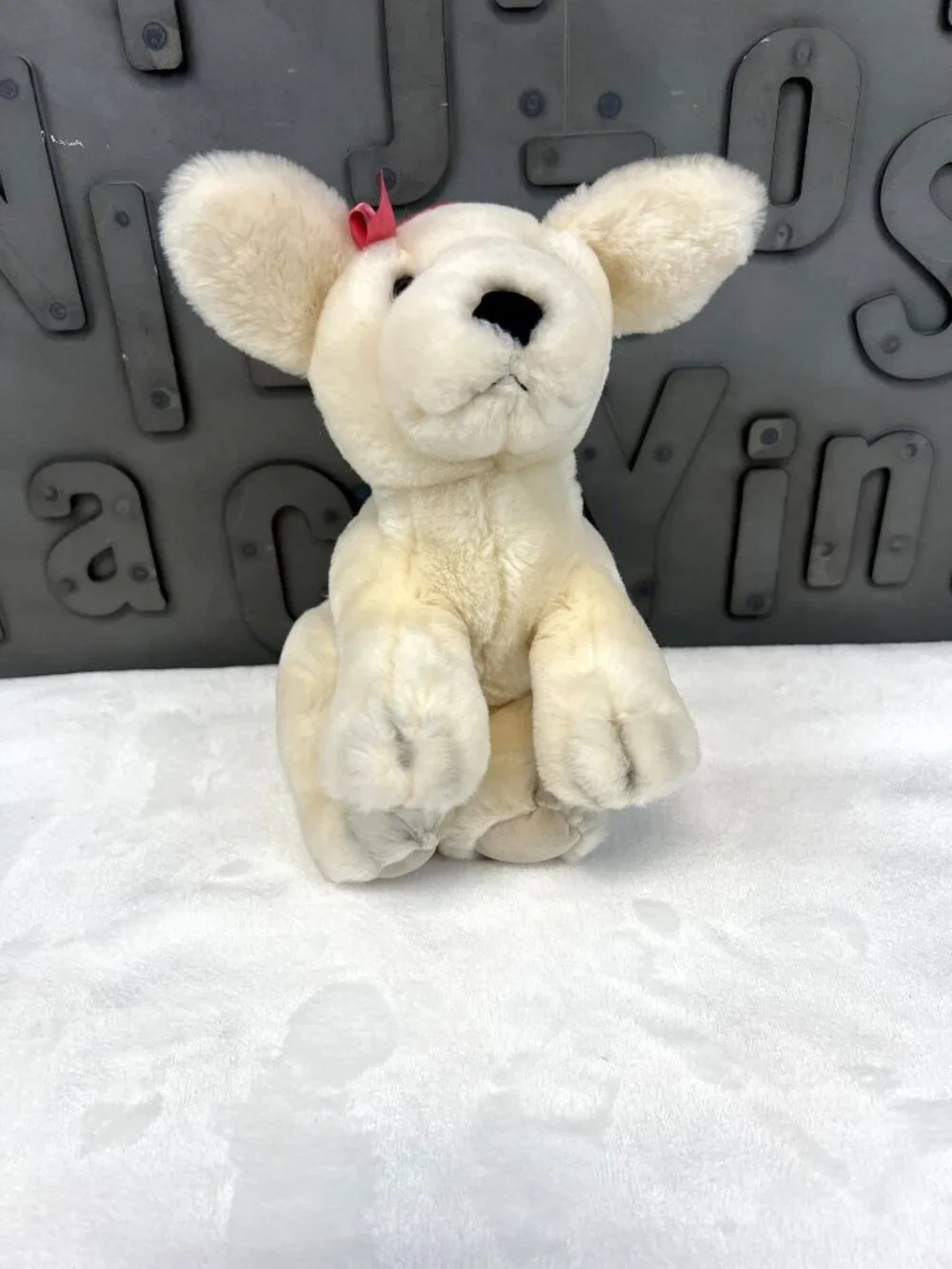 2002 Victoria Secrets limited edition Lily dog plush